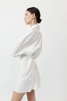 St Agni | Cotton Oversized Shirt Dress - White