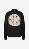 Joshua Sanders | Yarned Smile Sweatshirt - Black