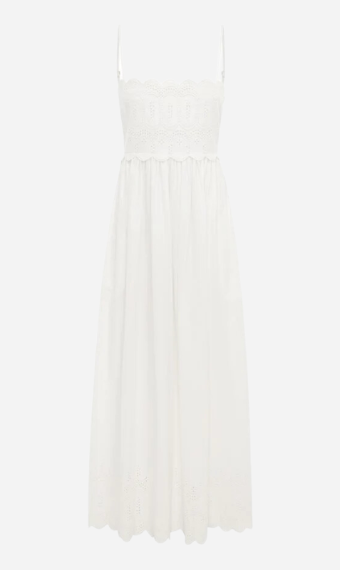Posse | Maisie Dress - Vintage White