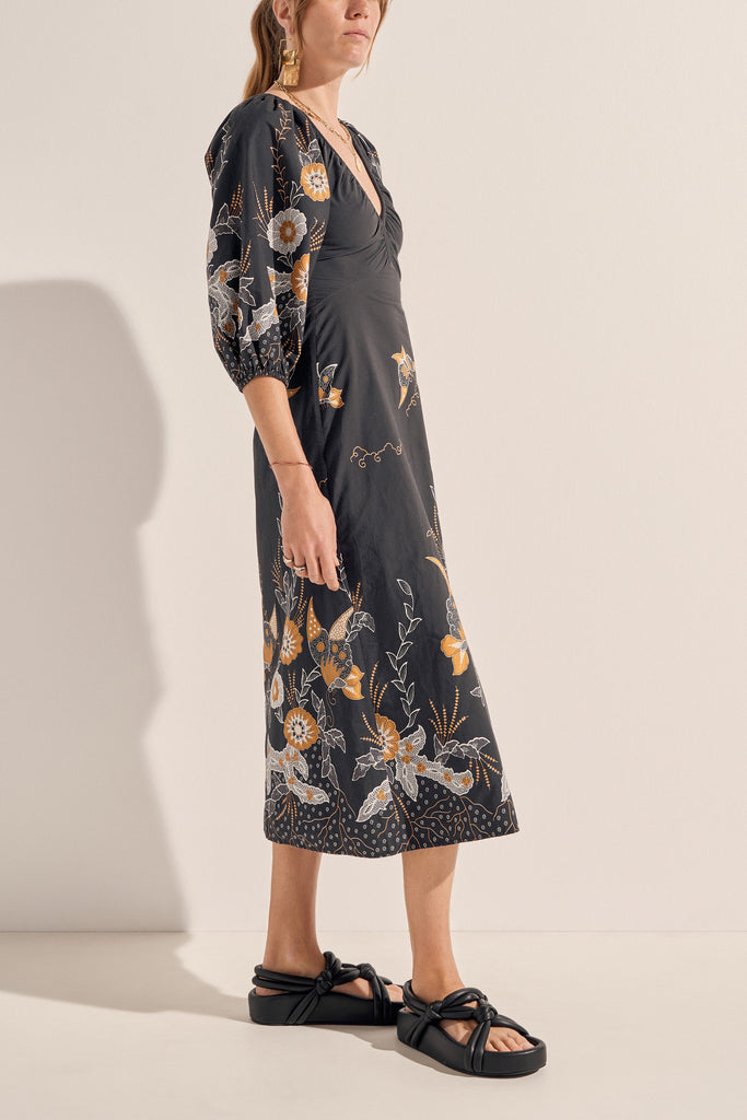 Ilio Nema | Semele Dress - Navy Batik