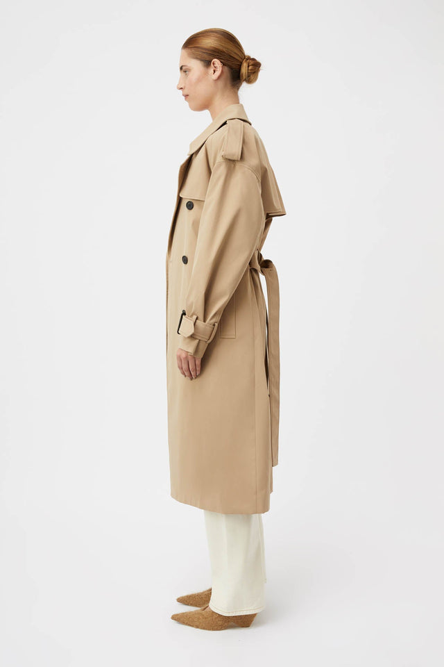 Camilla And Marc | Evans Mid Length Trench - Sand