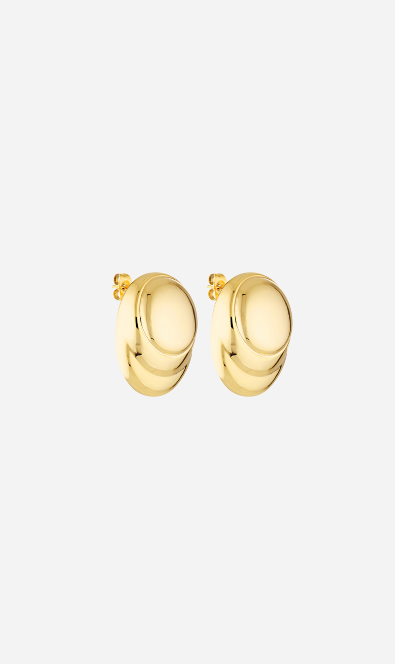 Porter Jewellery | Sea Shell Earrings - Gold