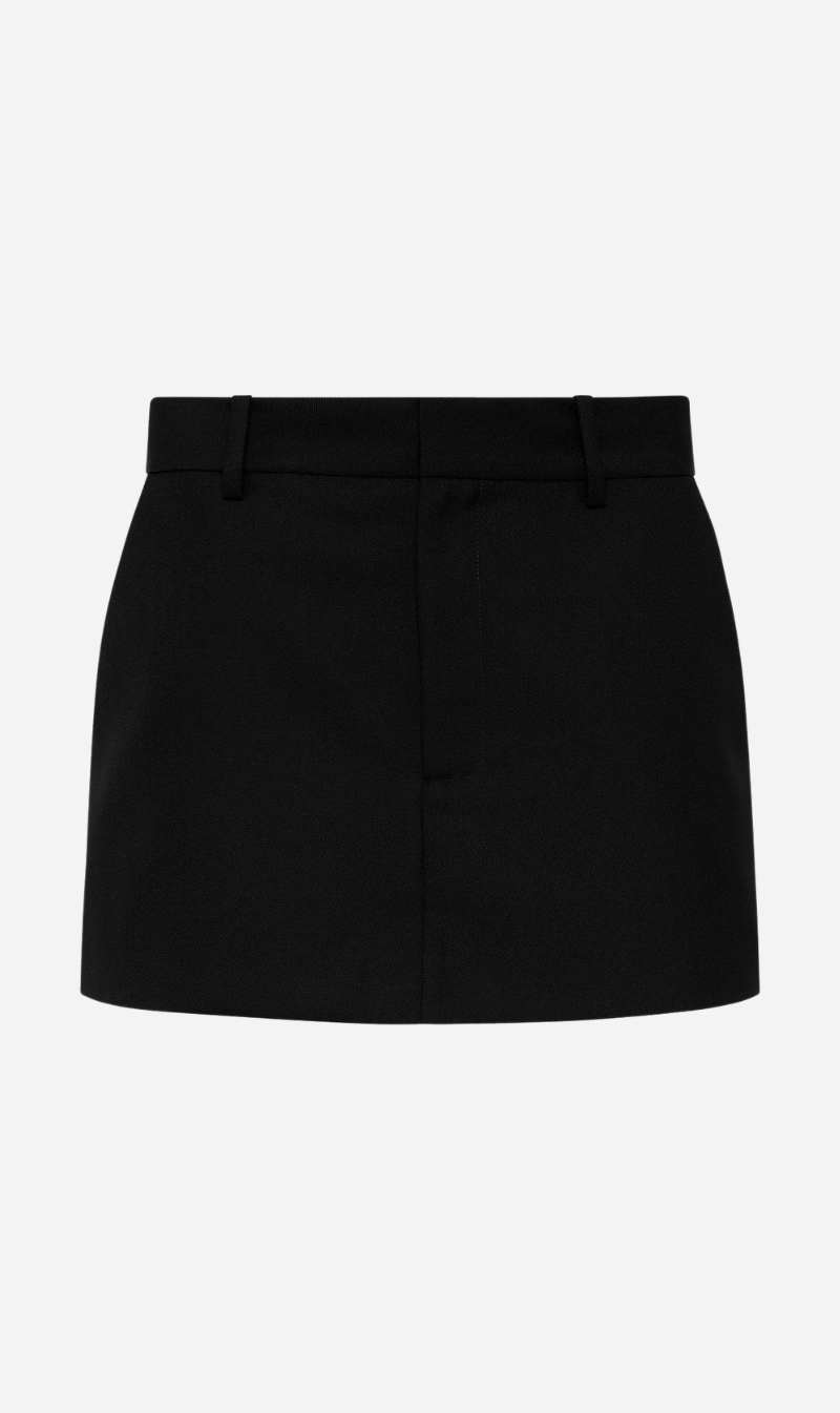 St. Agni | Carter Mini Skirt - Black