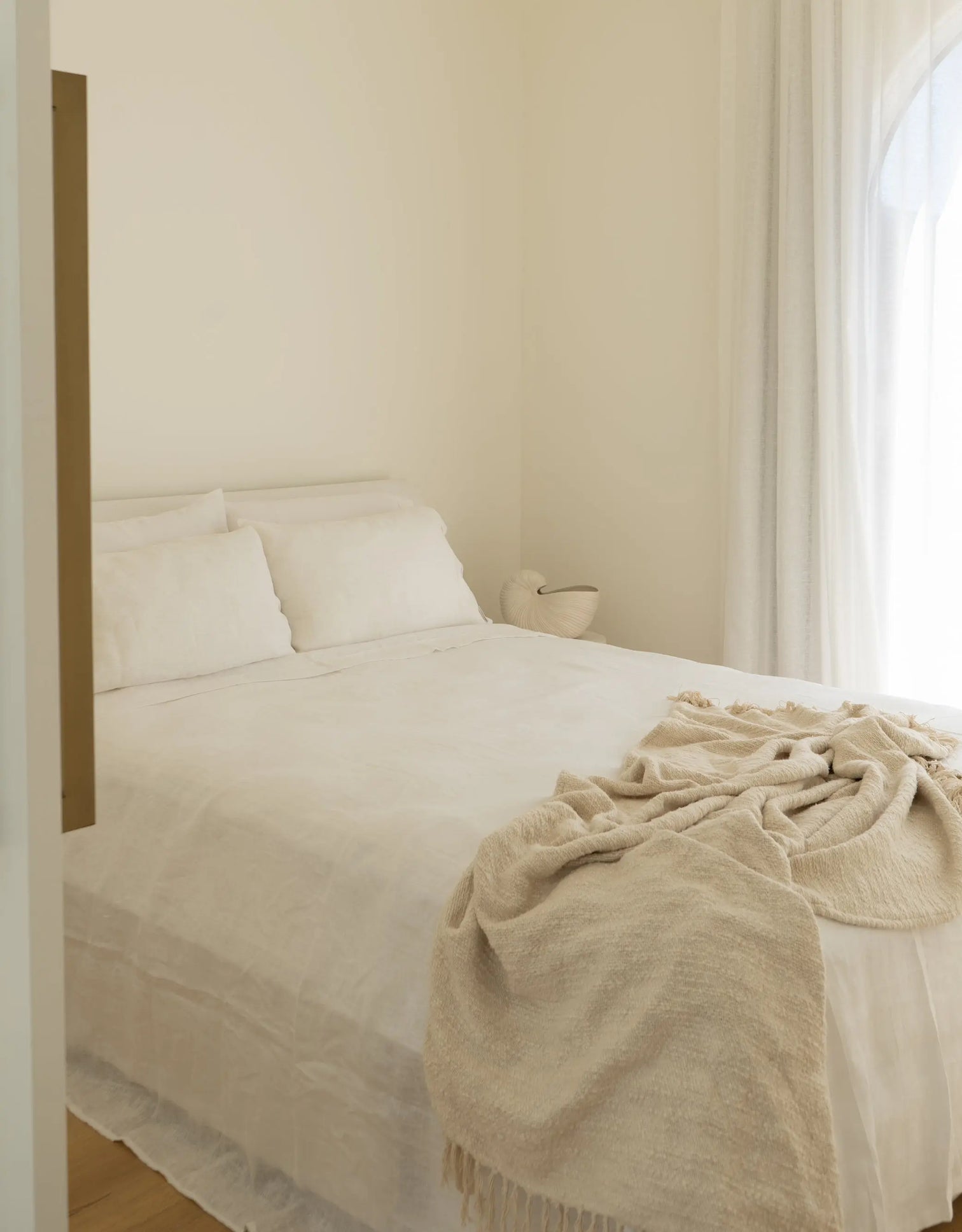 Isle Of Omni | European Linen Pillowcases - White