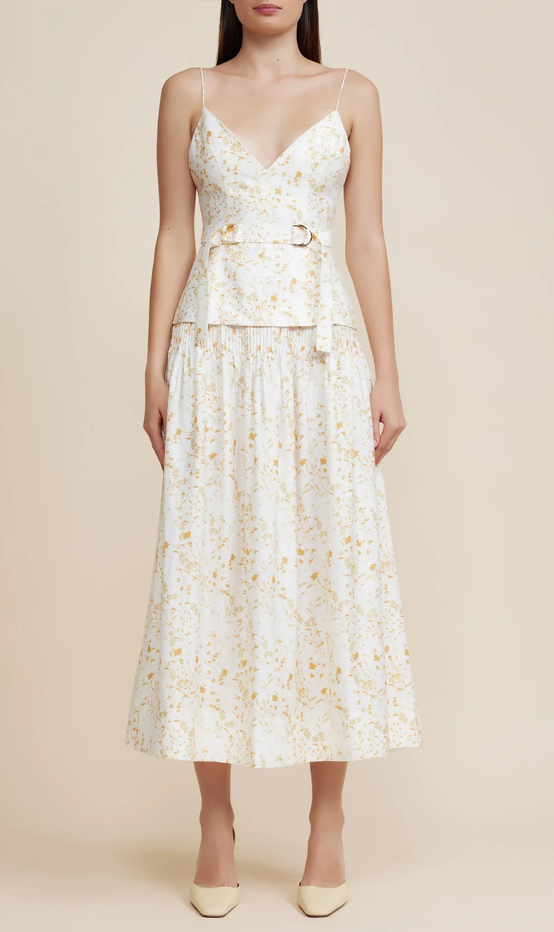 Acler | Busby Dress - Yellow Meadow