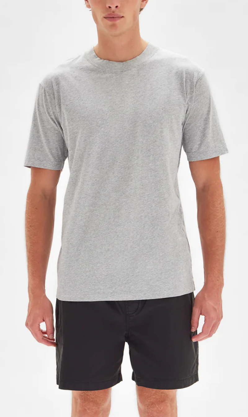 Assembly Label | Kylo Organic Tee - Grey Marle