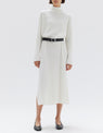 Assembly Label | Pearl Roll Neck Knit Dress - Cream