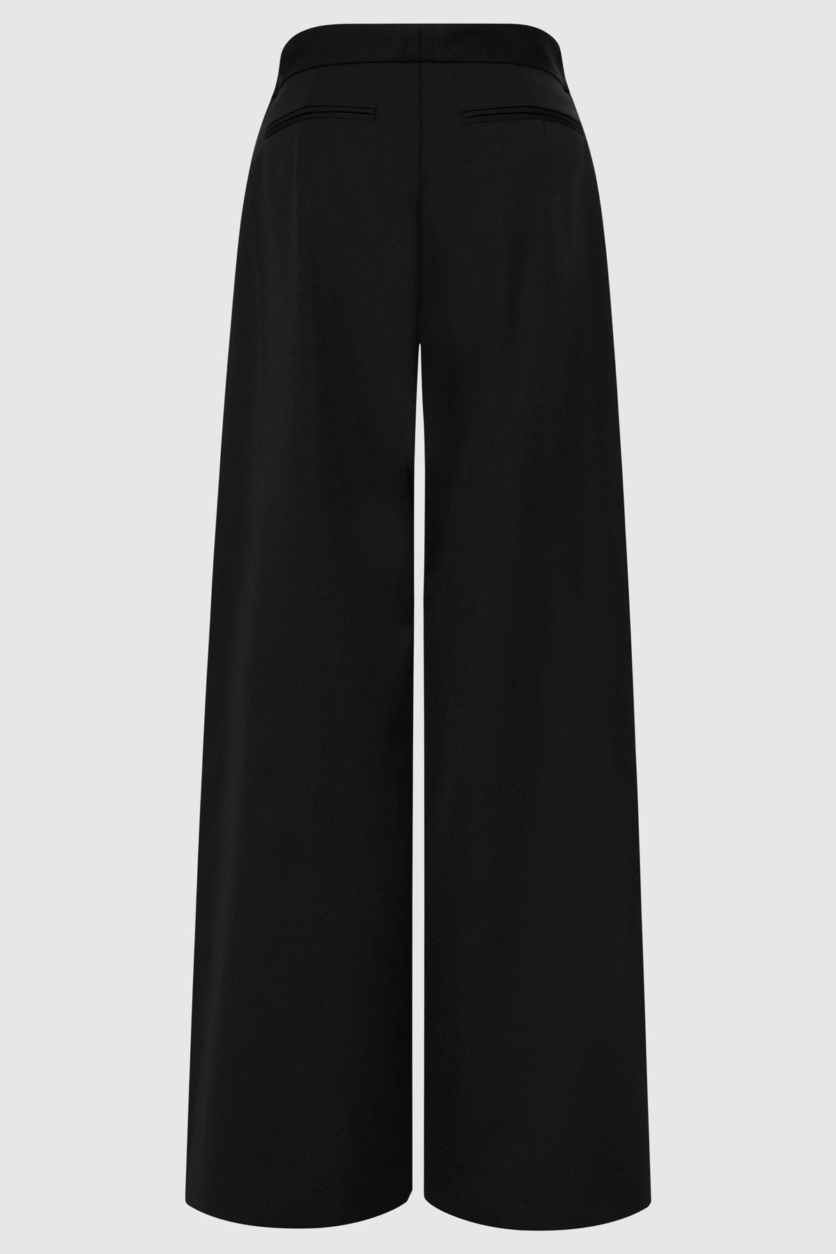 St Agni | Fold Trousers - Black