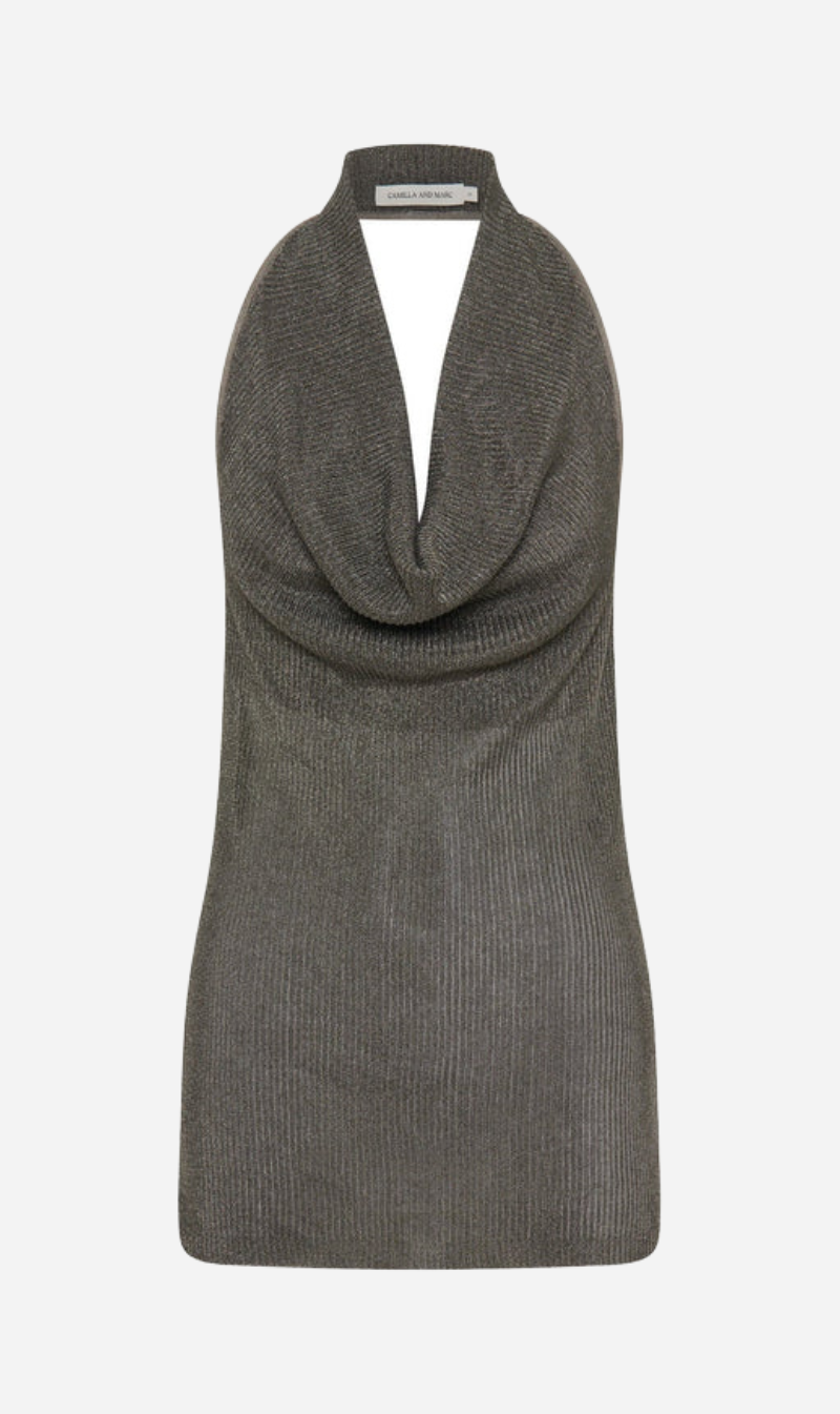 Camilla And Marc | Neveah Top - Gunmetal