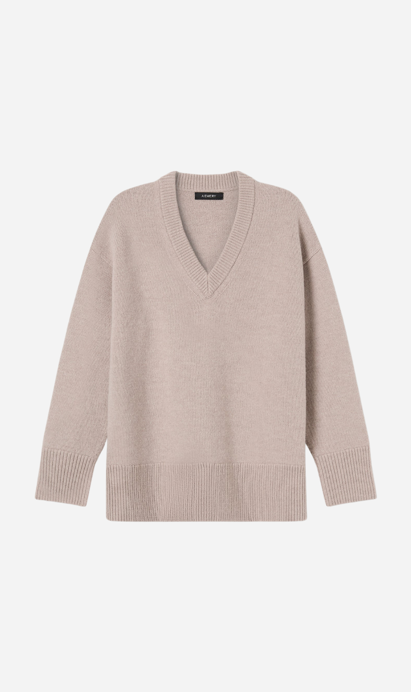 A. Emery | The Lewis Knit - Almond Melange