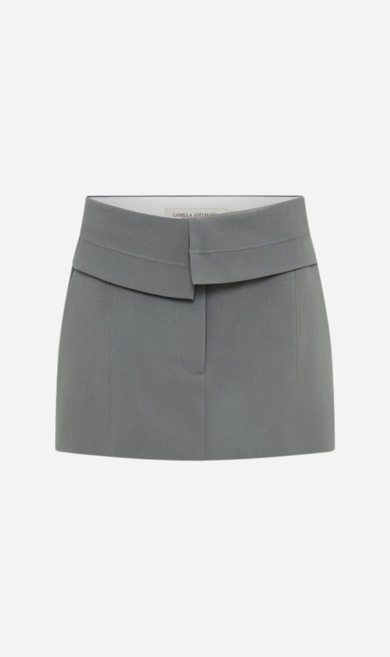 Camilla And Marc | Patterson Mini Skirt - Steel