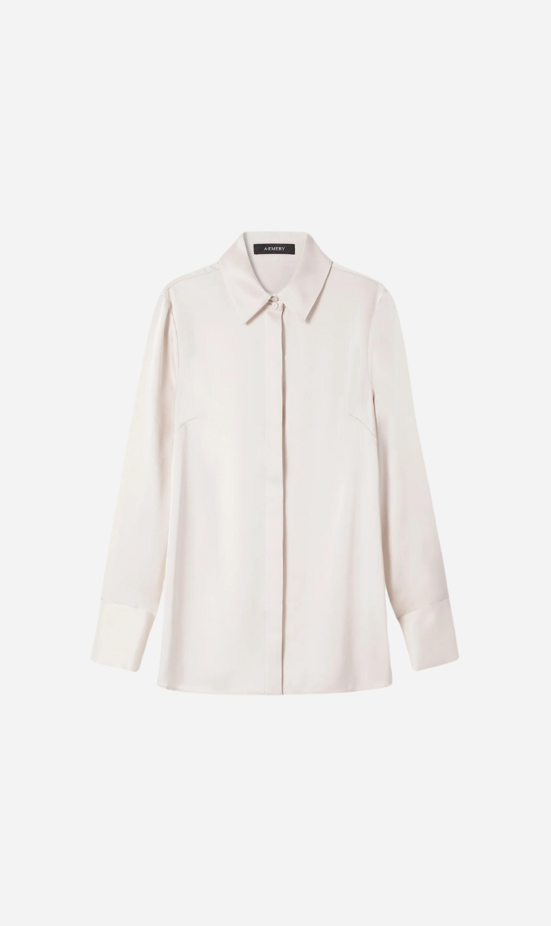 A.EMERY | The Philippa Shirt - Oyster