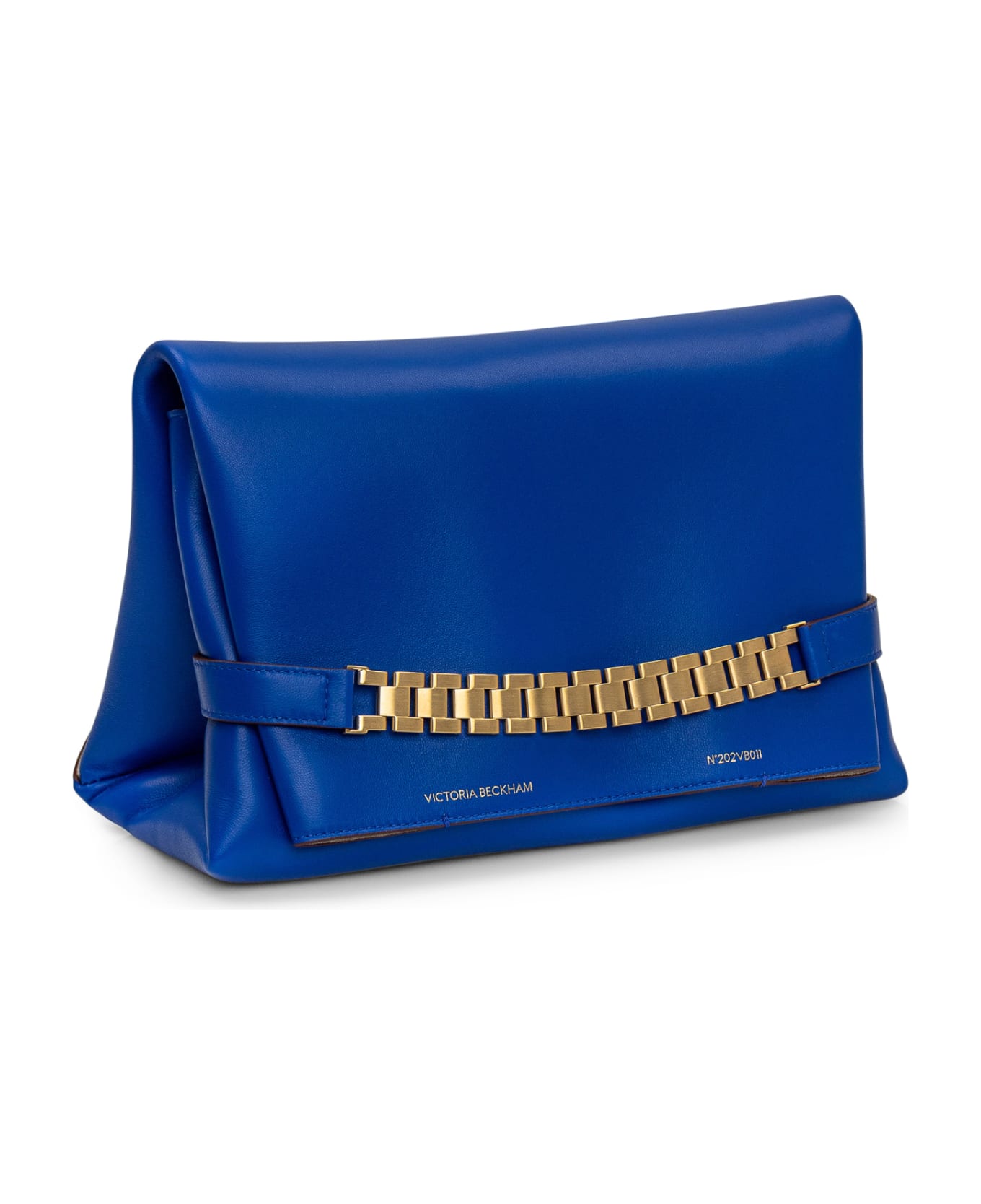 Victoria Beckham | Chain Pouchette Bag - Sapphire Blue