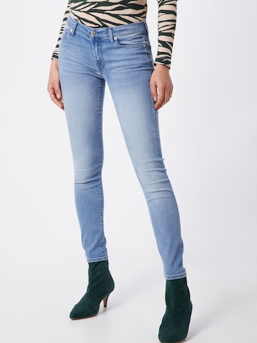 7 For All Mankind | Skinny Crop Mirage - Light Blue