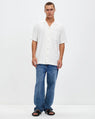 Assembly Label | Tusk Short Sleeve Shirt - Antique White