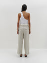Bassike | Relaxed Pleat Front Pant - Agate Grey