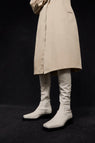 Rebe | Paris Over-The-Knee Boot - Ivory