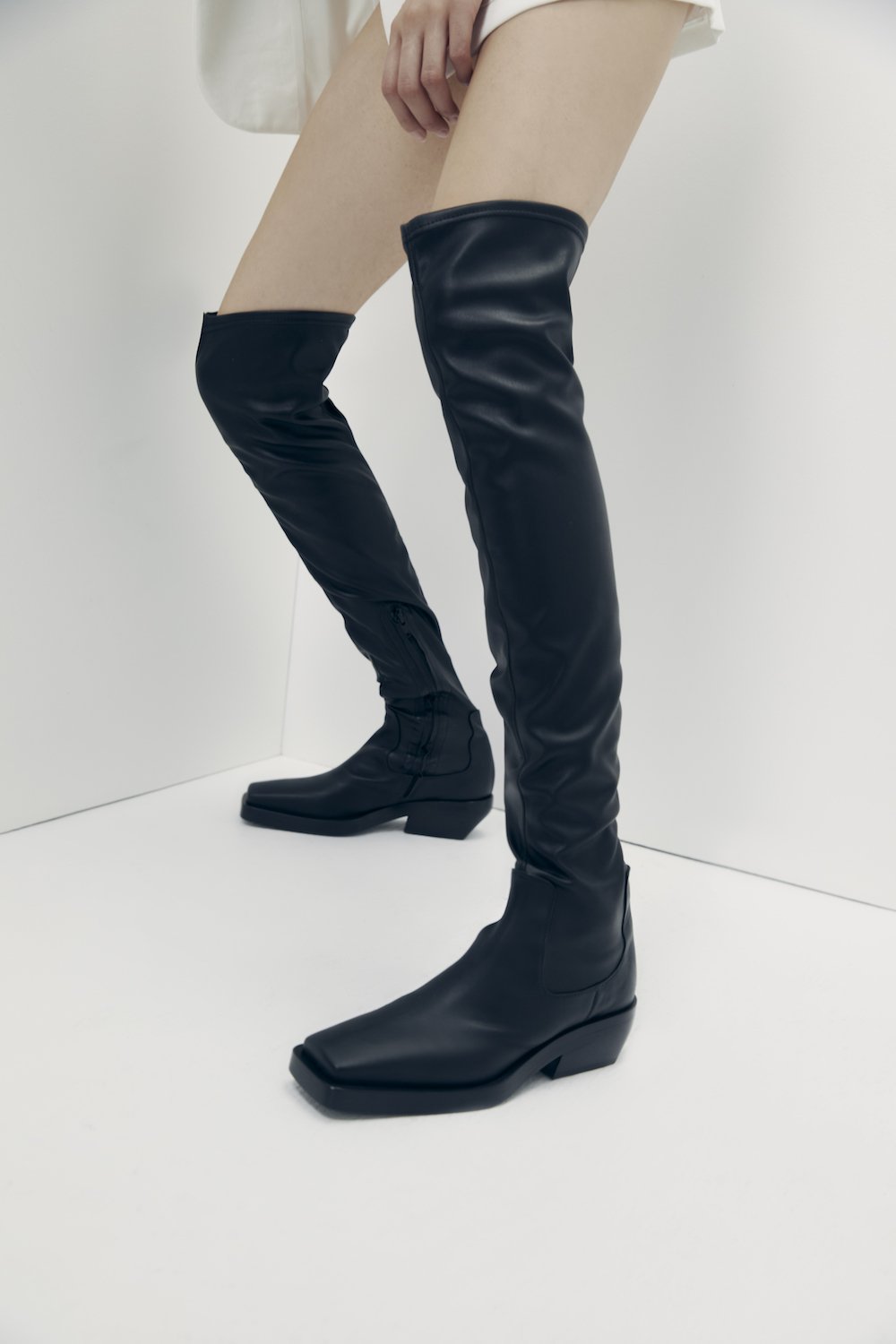Rebe | Paris Over-The-Knee Boot - Black