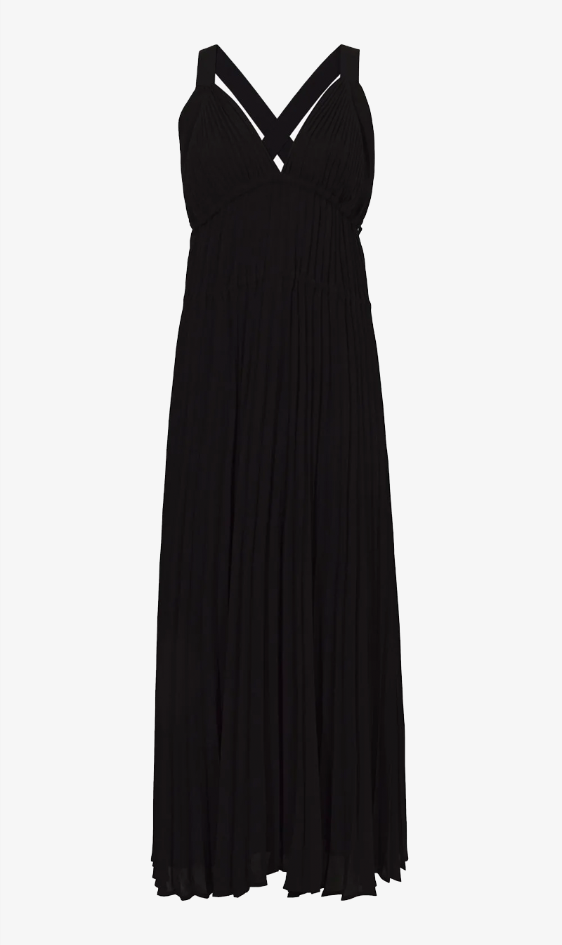 Proenza Schouler White Label | Broomstick Pleated Tank Dress - Black