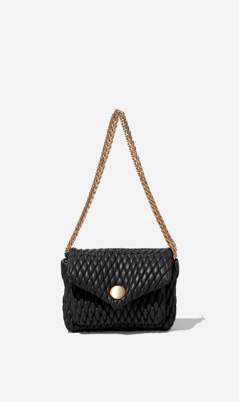 Proenza Schouler | Small Quilted PS Harris Bag - Black