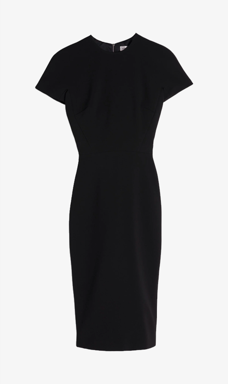 Victoria Beckham | T-Shirt Fitted Dress - Black
