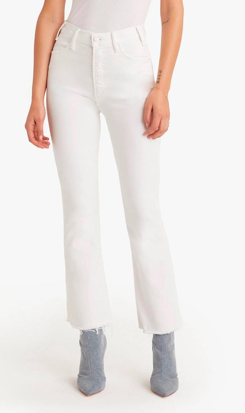 Edwards Imports Ltd Womens Jeans Mother Denim | The Hustler Ankle Fray - Fairest of Them All