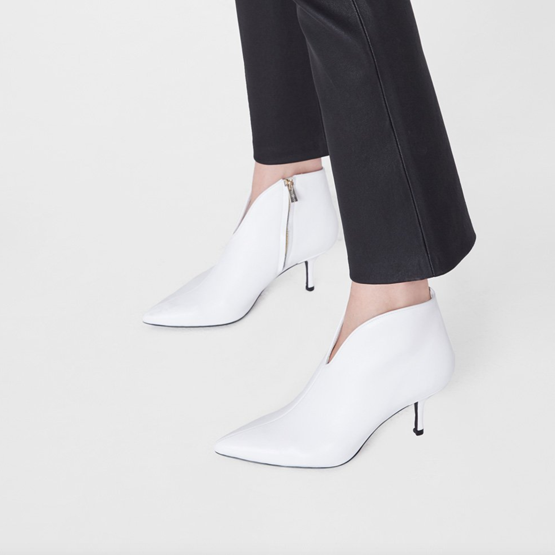 Buy Now: White Ankle Boots
