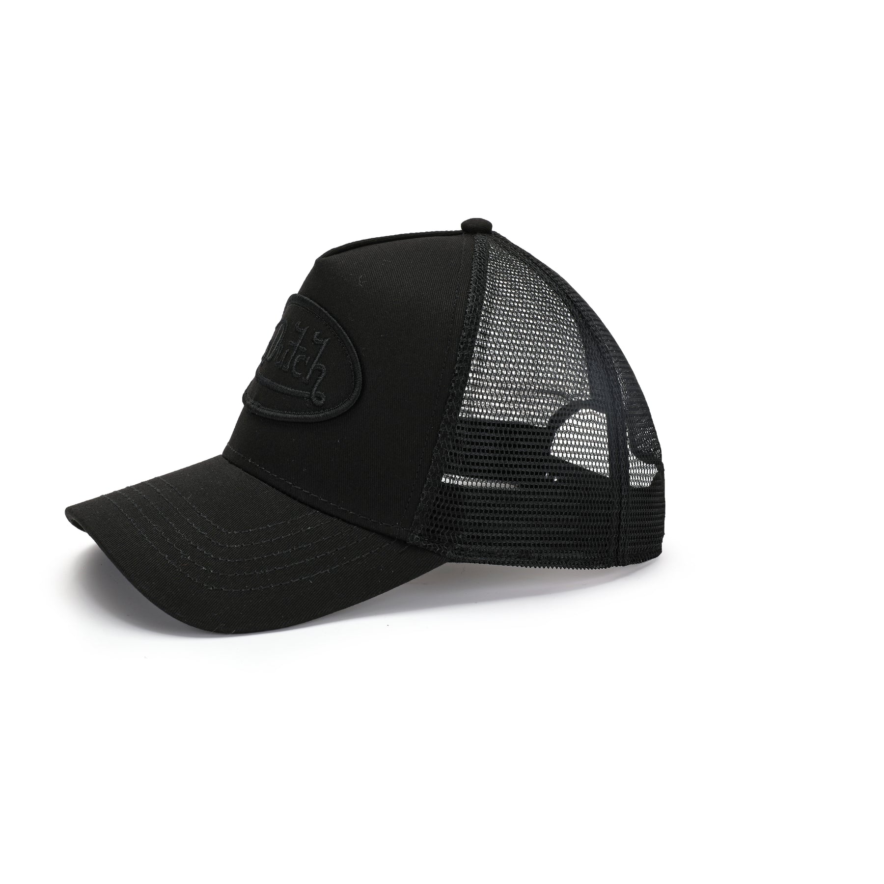 Von Dutch | Triple Black Trucker Hat - Black