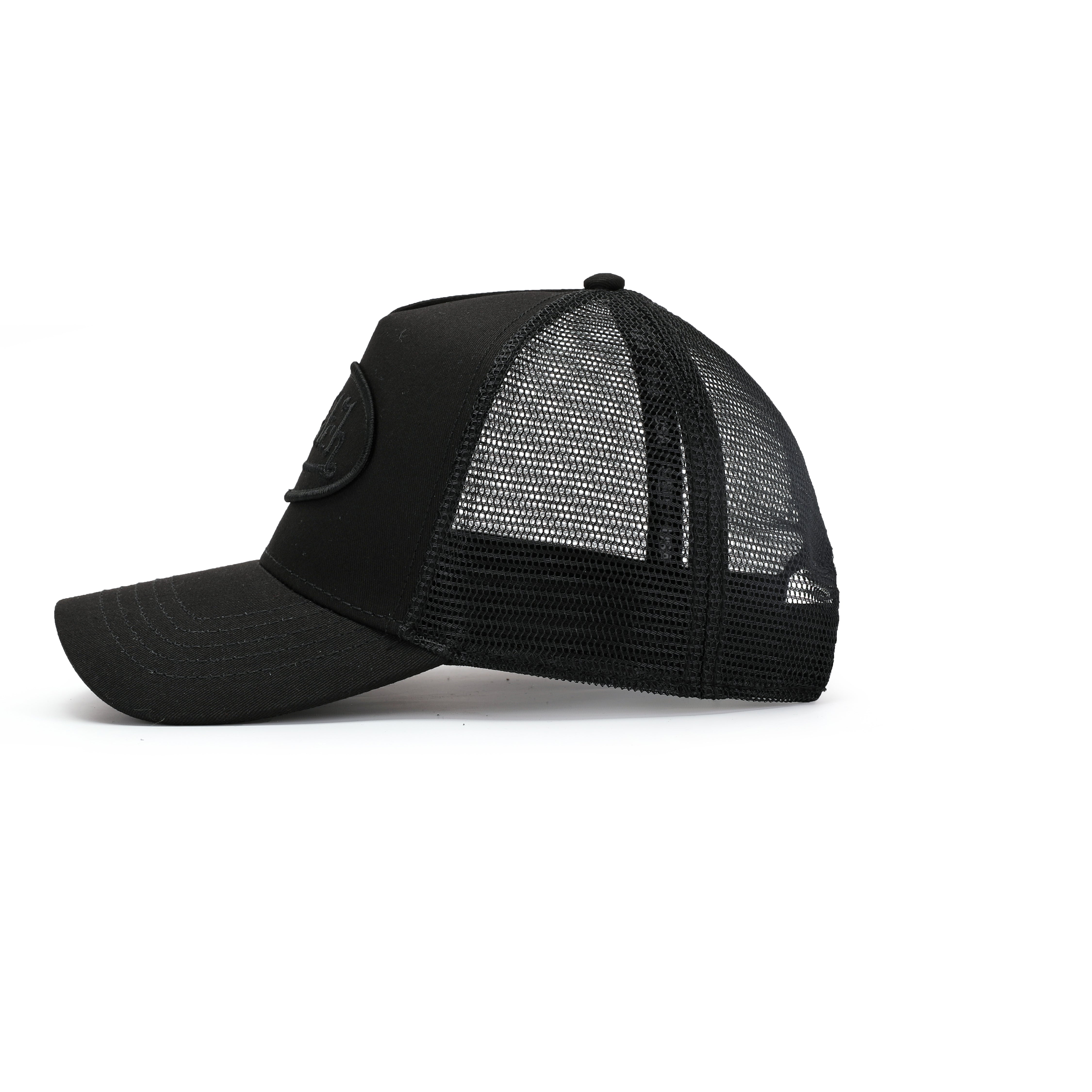 Von Dutch | Triple Black Trucker Hat - Black