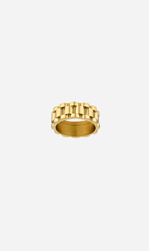 Porter Jewellery | Baby Link Ring - Gold