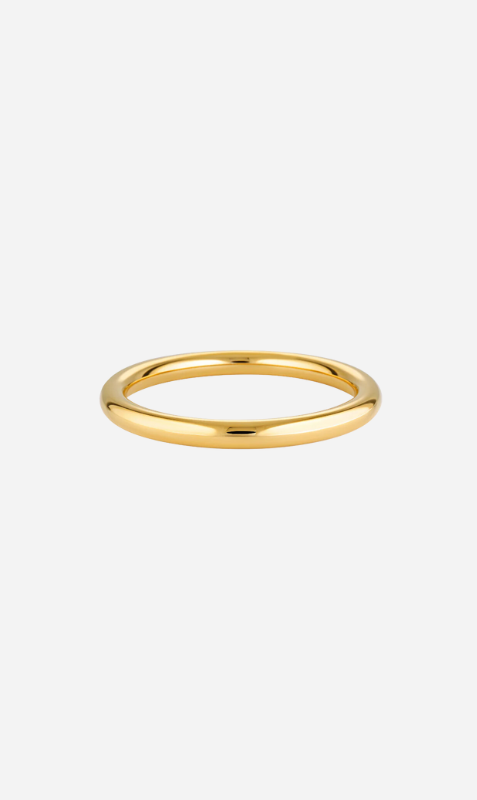 Porter Jewellery | Chubby Tube Bangle - Gold