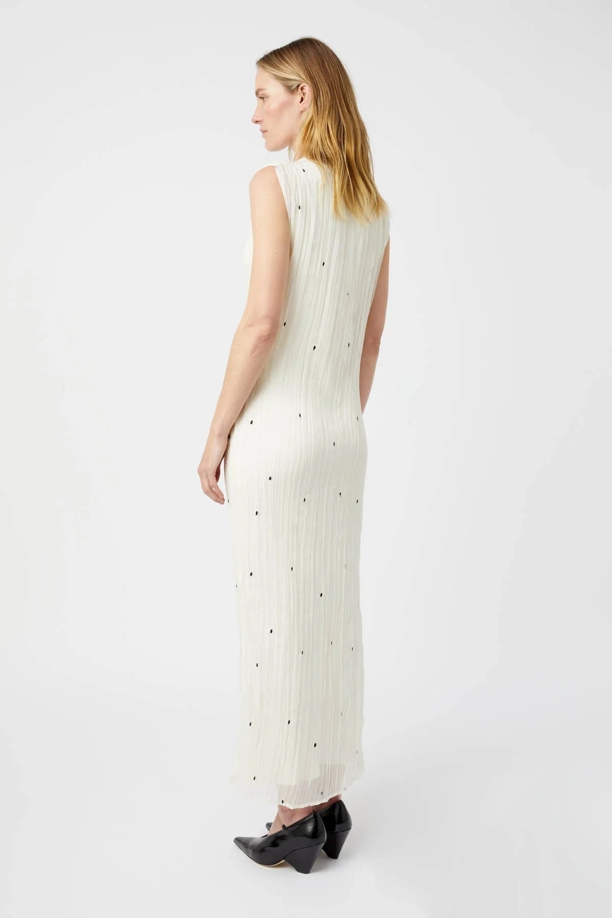 Camilla and Marc | Loren Twisted Midi Dress - Lemon Milk