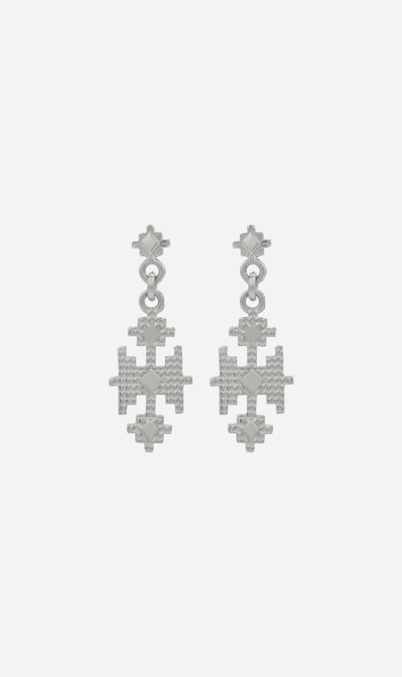 Zoe & Morgan | Pisac Earrings - Silver