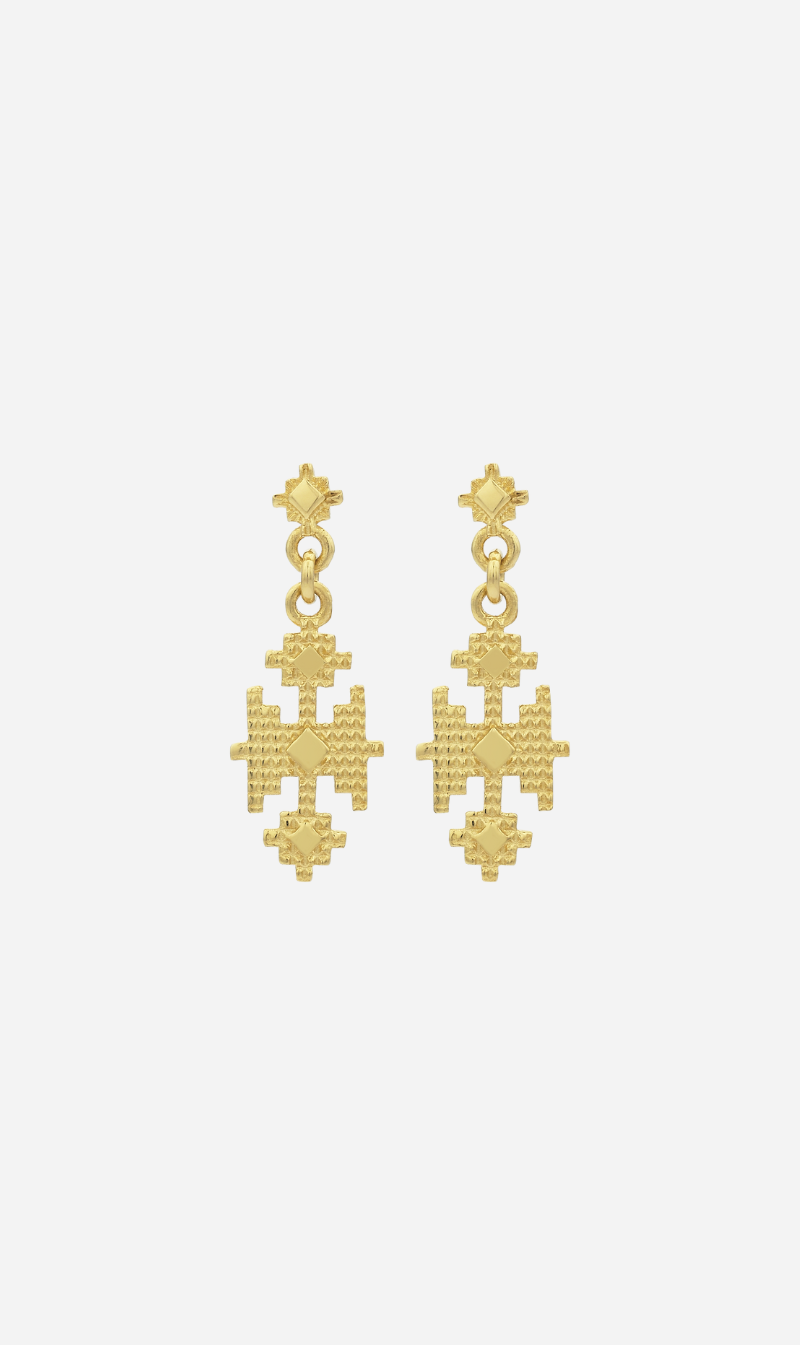 Zoe & Morgan | Pisac Earrings - Gold