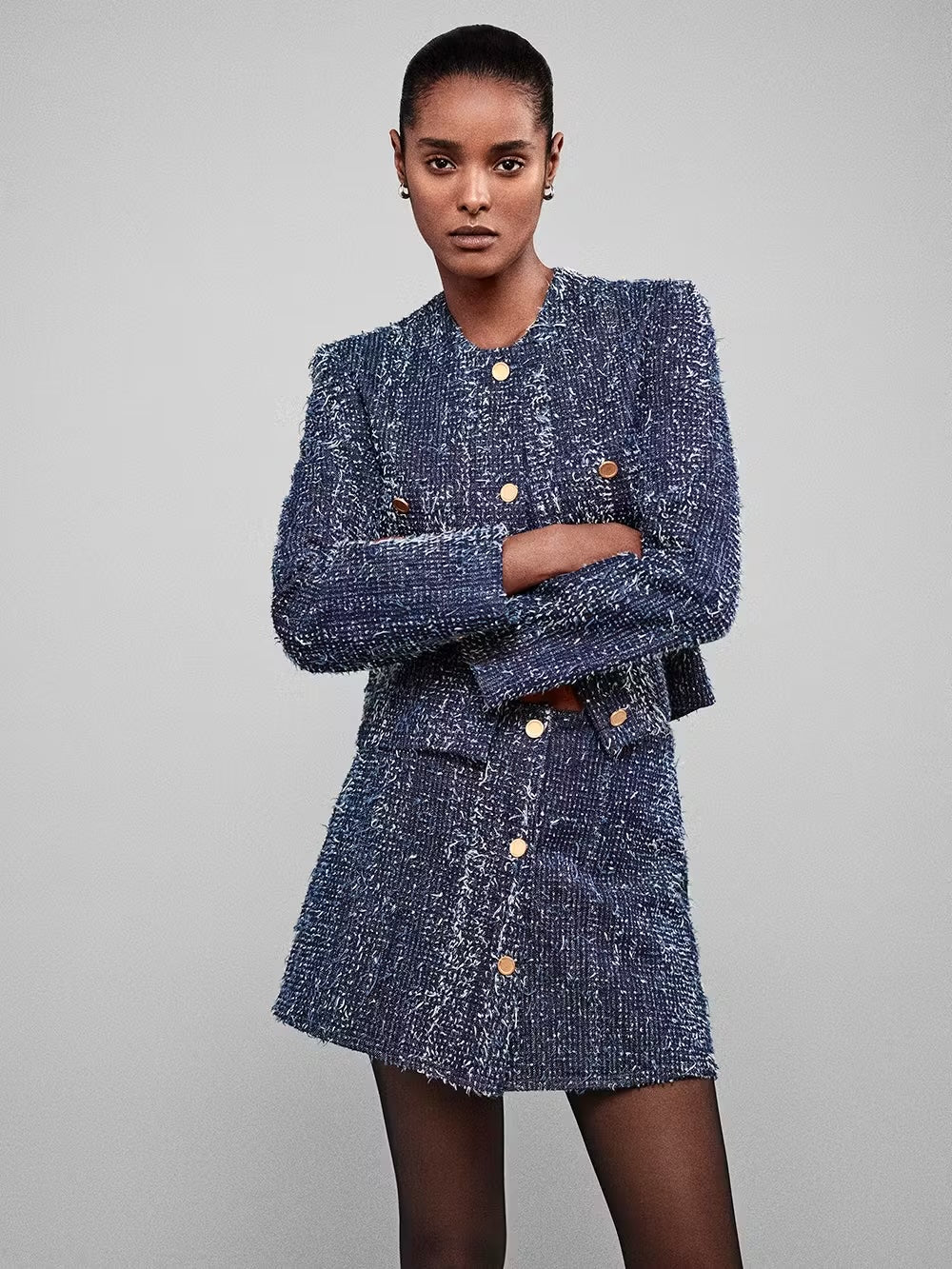 Frame Denim | Denim Boucle Jacket - Magic