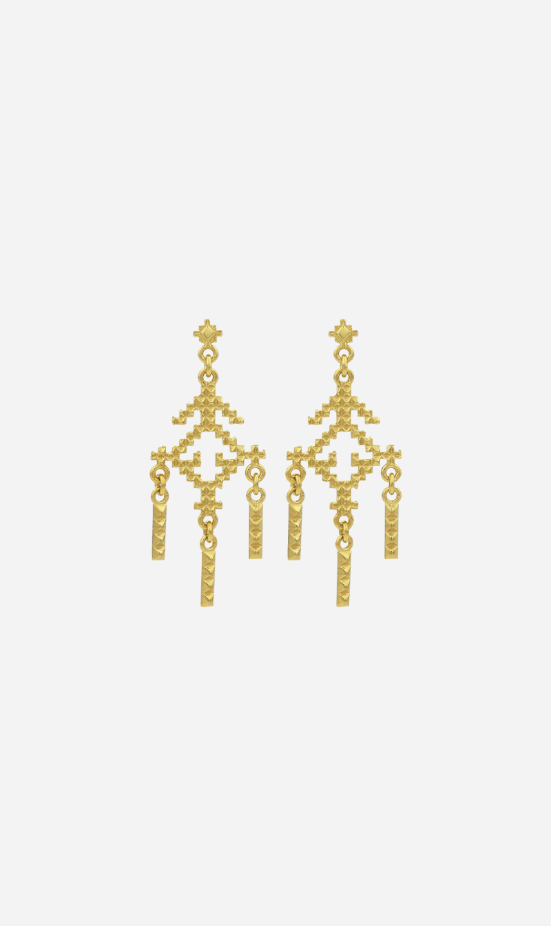 Zoe & Morgan | Ayni Earrings - Gold