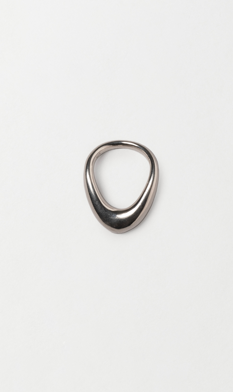 Jasmin Sparrow | Curve Ring - Silver