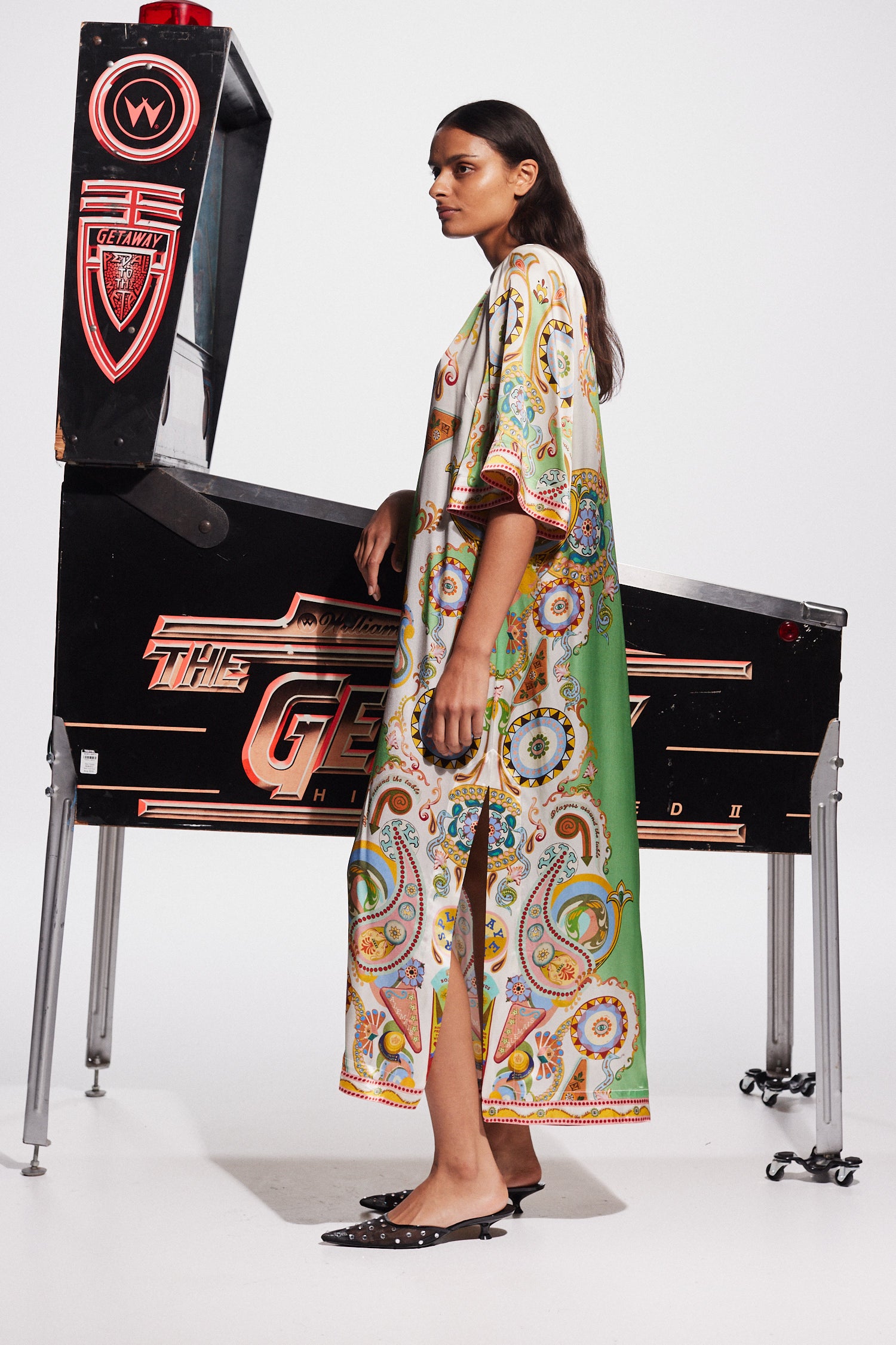 ALEMAIS | Pinball Midi Dress - Print