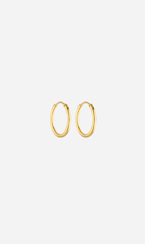 Porter Jewellery | 90's Hoops 20mm - Gold