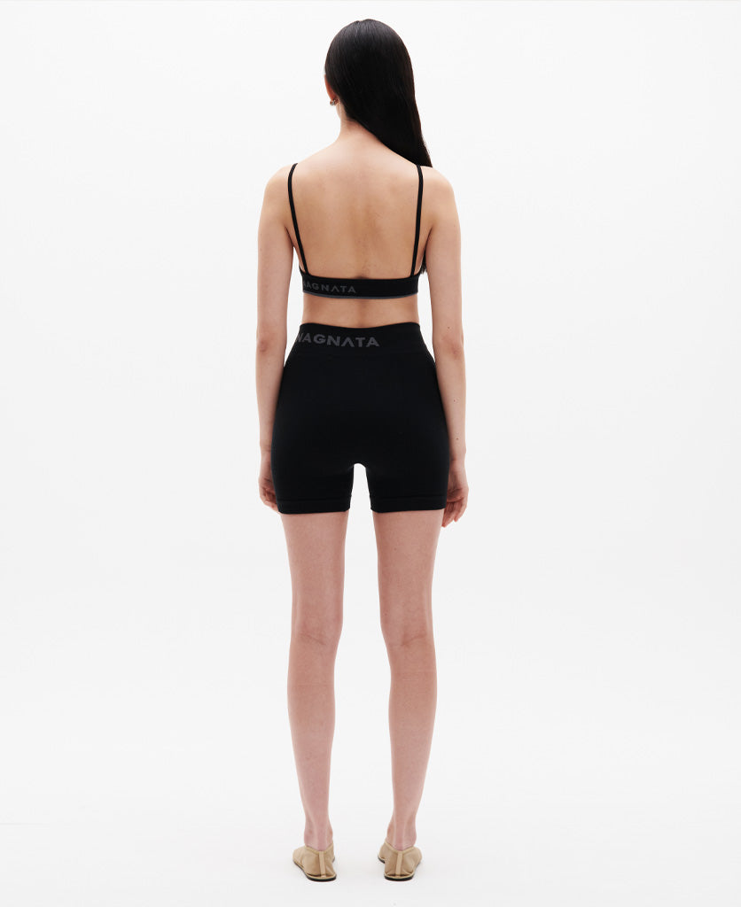 Nagnata | Ballet Wool Mini Short - Black