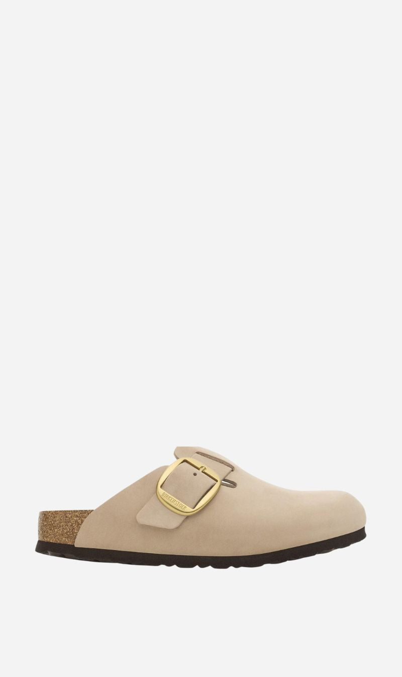 Birkenstock | Boston Big Buckle Nubuck Regular - Sandcastle