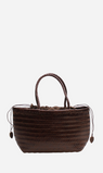 La Tribe | Amelia Woven Bag - Chocolate