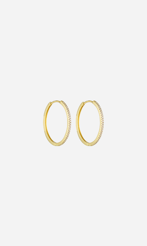 Porter Jewellery | Angel Hoops 30mm - Gold