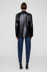 Anine Bing | Classic Blazer - Black Recycled Leather