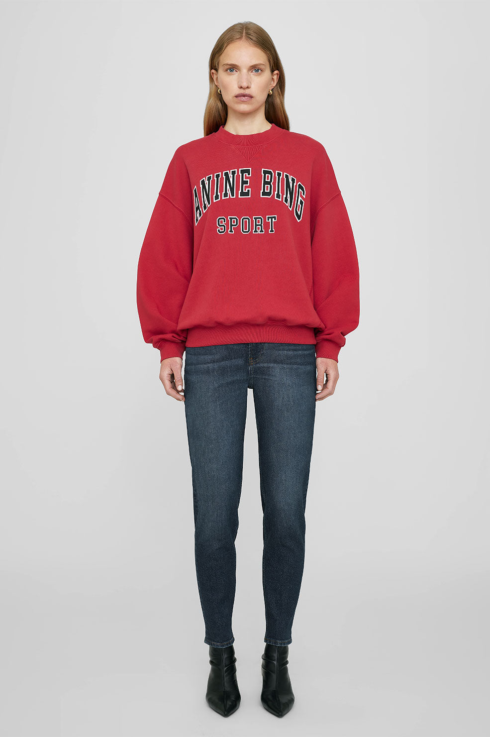 Anine Bing | Jaci Sweatshirt Anine Bing - Red