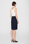 Anine Bing | Kora Skirt - Navy Pinstripe