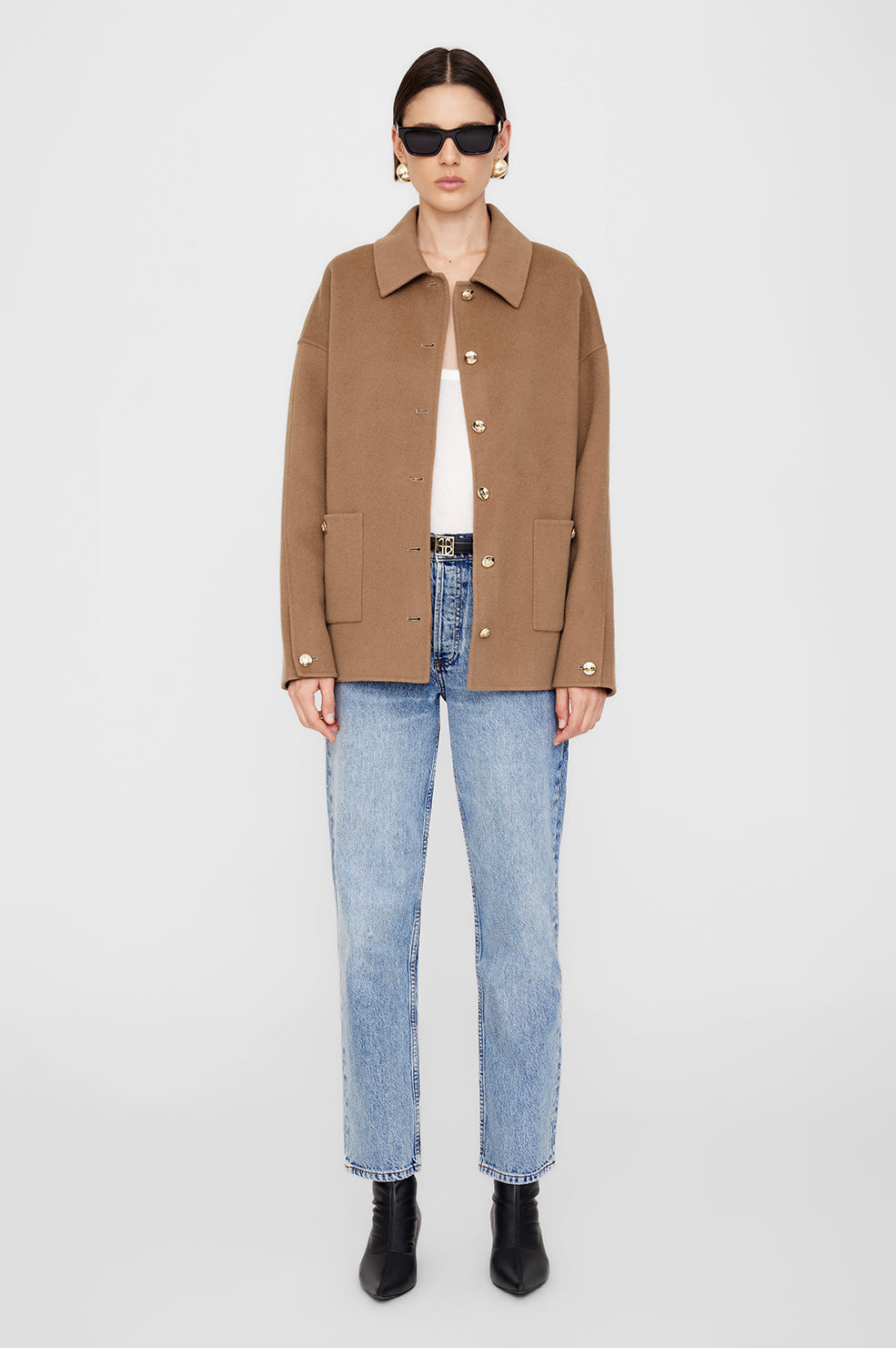 Anine Bing | Luca Jacket - Camel Cashmere