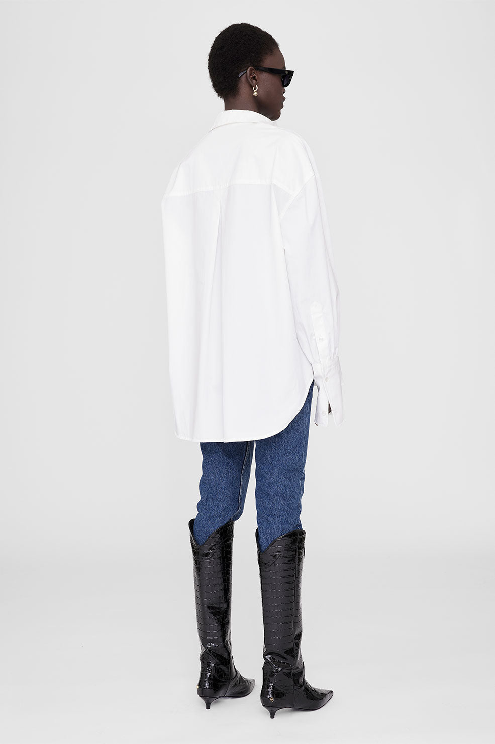 Anine Bing | Maxine Shirt - White