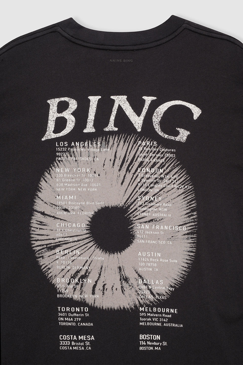 Anine Bing | Walker Tee Band - Black