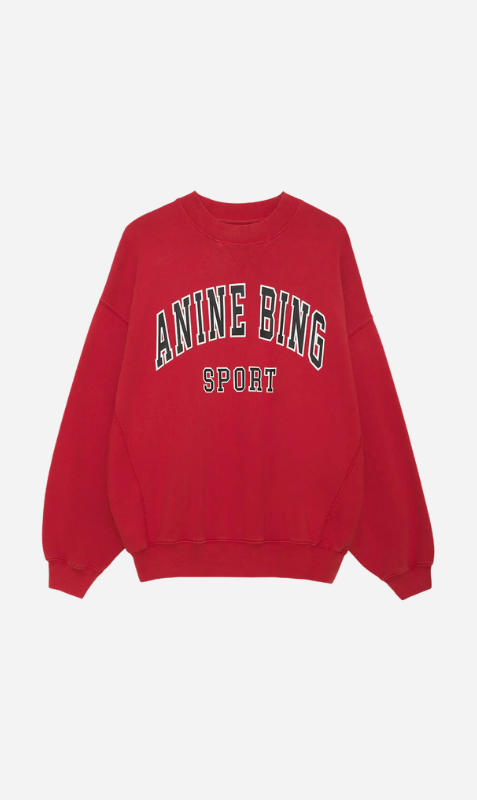 Anine Bing | Jaci Sweatshirt Anine Bing - Red